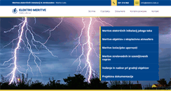 Desktop Screenshot of elektro-luks.si