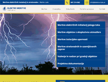 Tablet Screenshot of elektro-luks.si